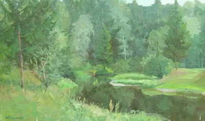 Лесная речка