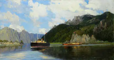 На перекате. Енисей