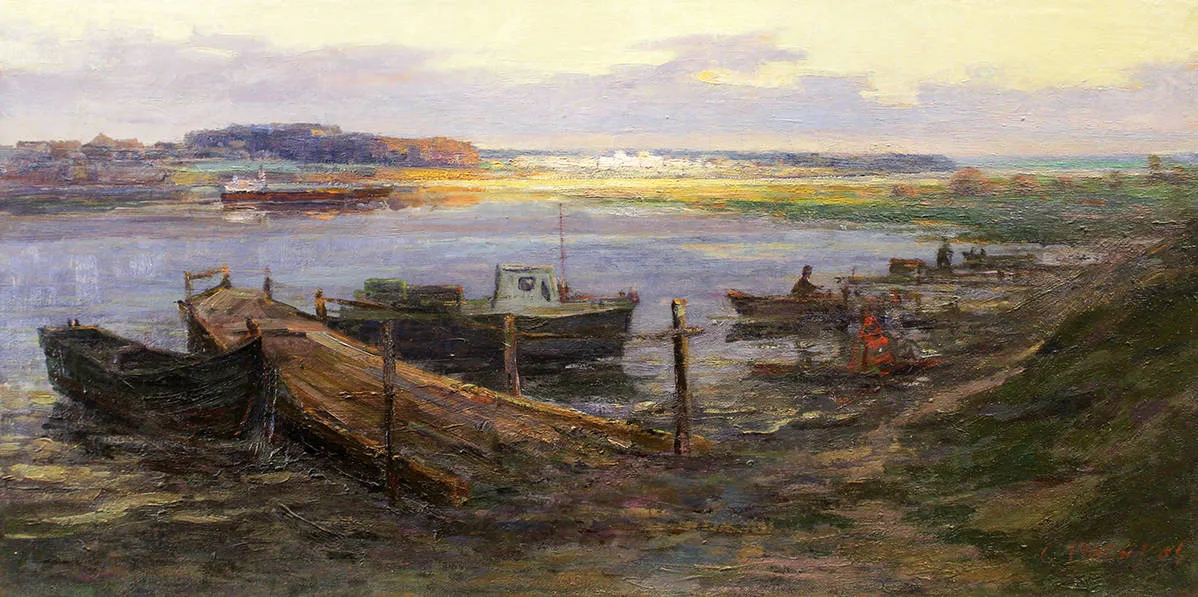 На Волге. Кострома