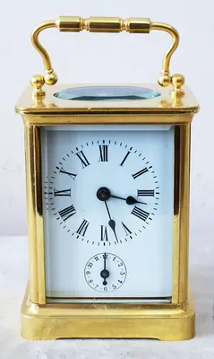 Старинные каретные часы